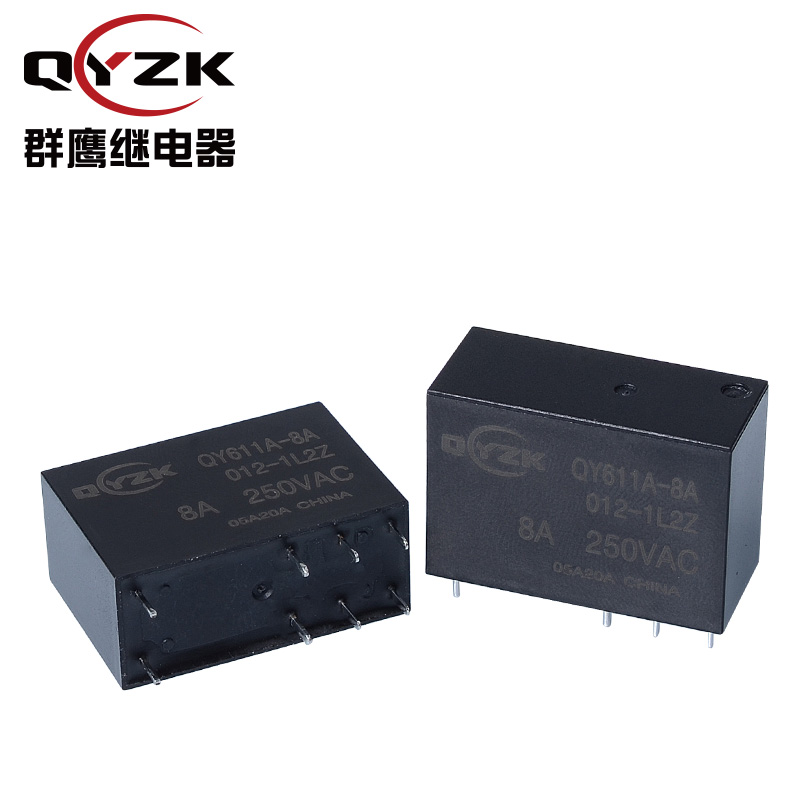 QY611A-8A-012-1L2Z磁保持繼電器