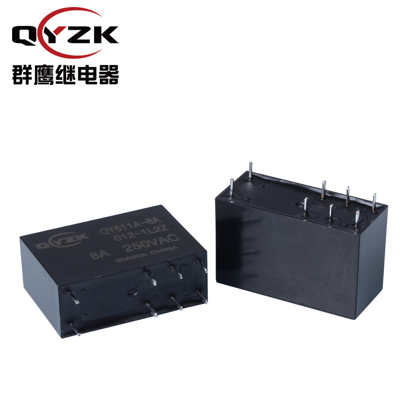 QY611A-8A-012-1L2Z磁保持繼電器